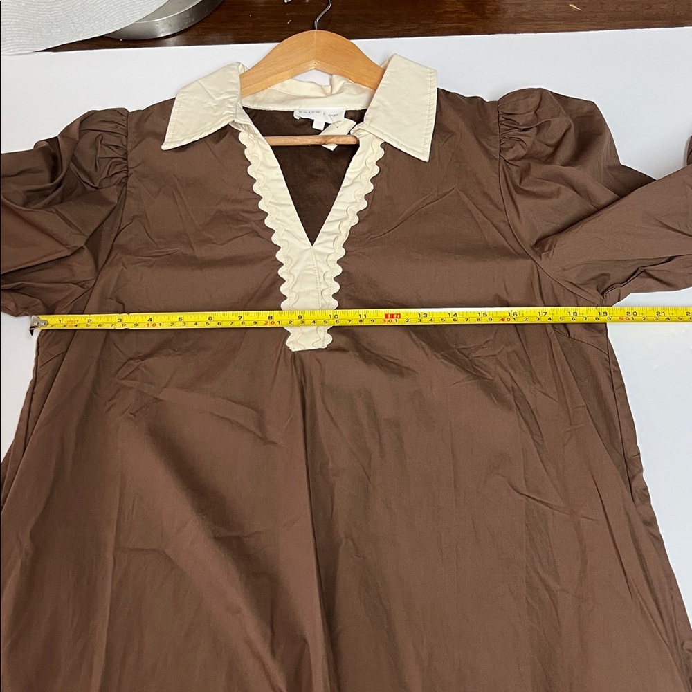NWT Brown Entro Dress Large - Picture 12 of 15